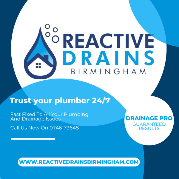 Cover photo of Reactive Drains Birmingham